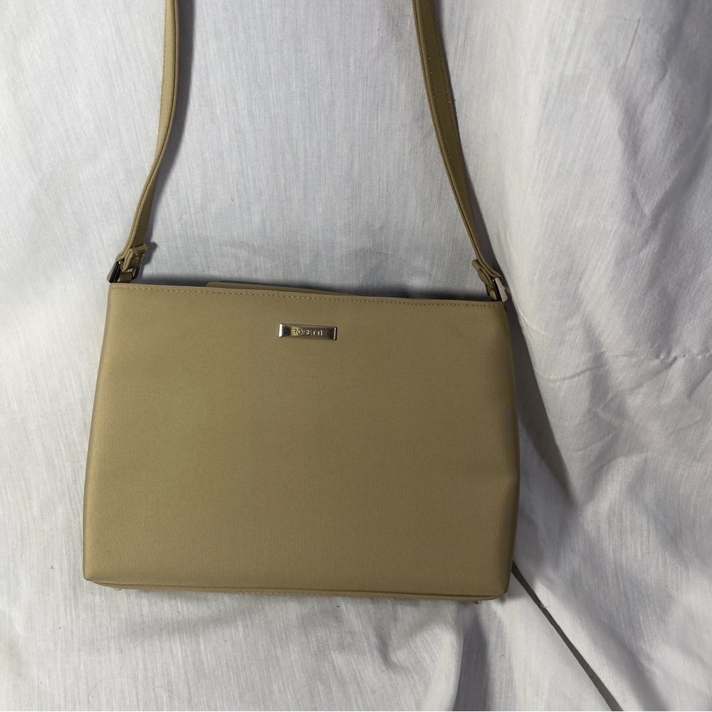 HOBO Rosetti Classic Sandstone Crossbody Shoulder Bag/ Nylon Beauty
